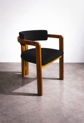 Kursi Aksen Kontemporer Upholstery Hitam Surabaya
